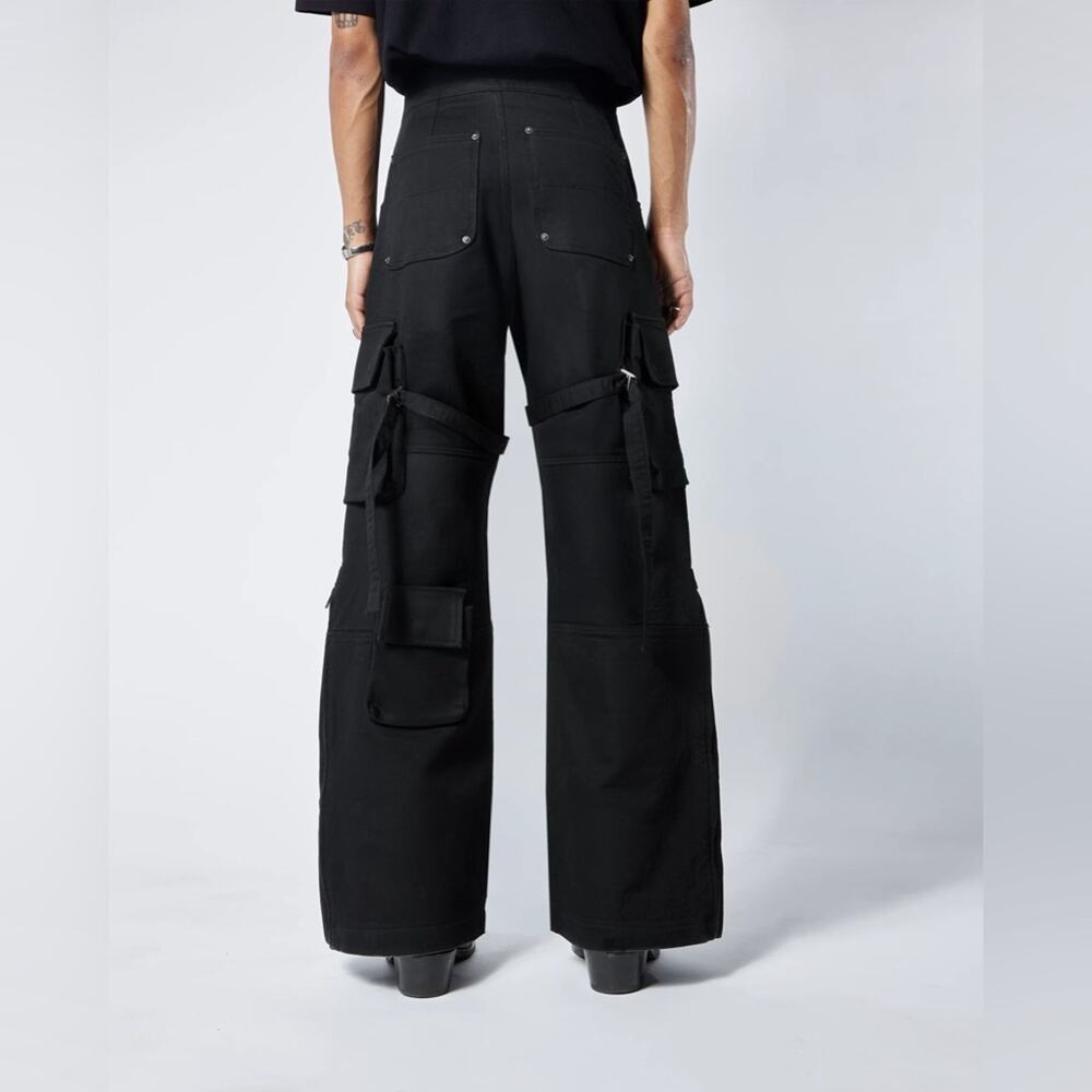 KODY PHILLIPS Black Utlility Cargo Pants Size 30